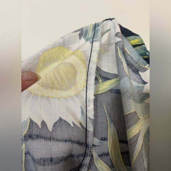 Rare Vintage Pineapple Juice 100% Rayon Dragonfruit Floral Made in Hawaii Medium - Picture 8 of 8